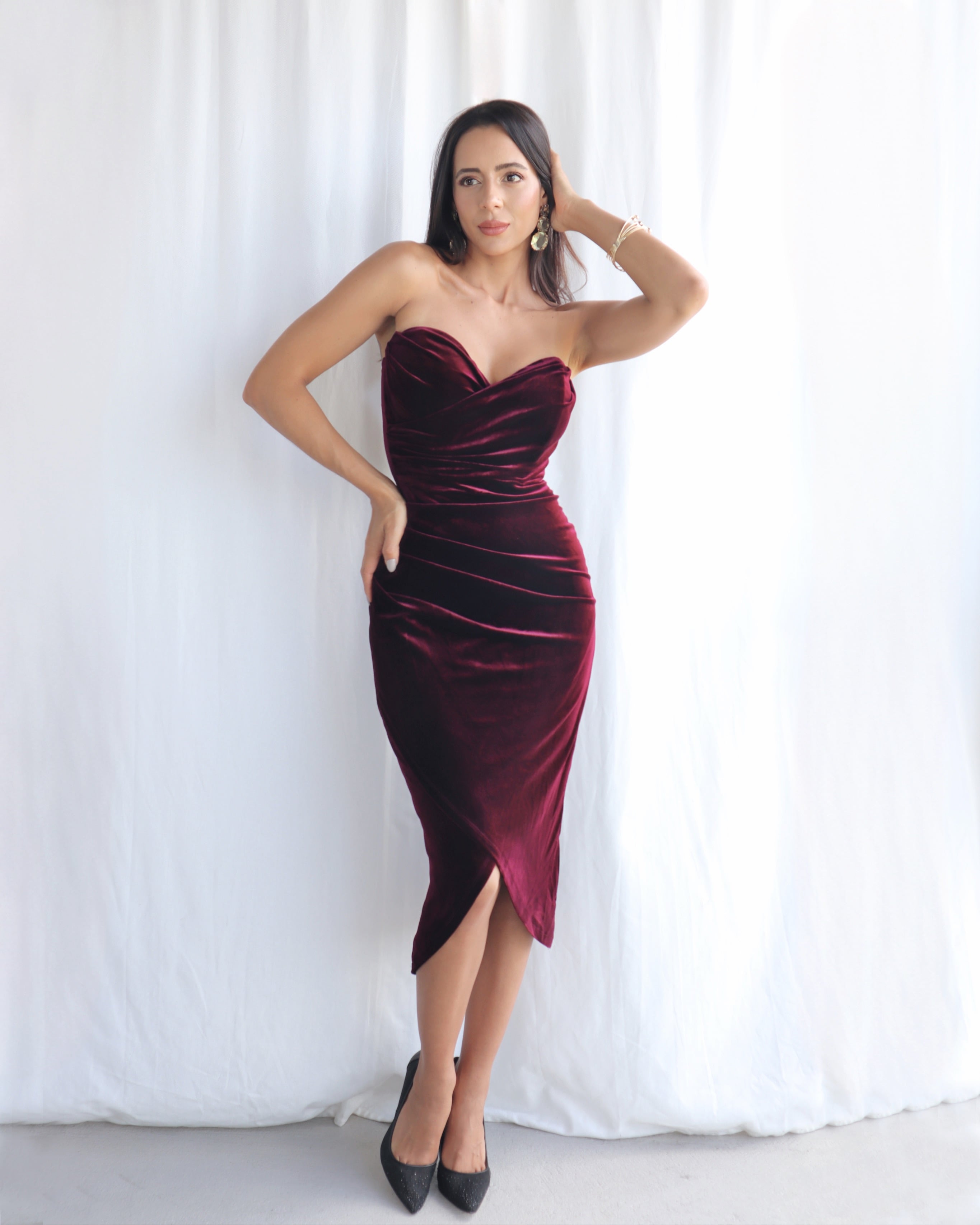 VELVET DRESS