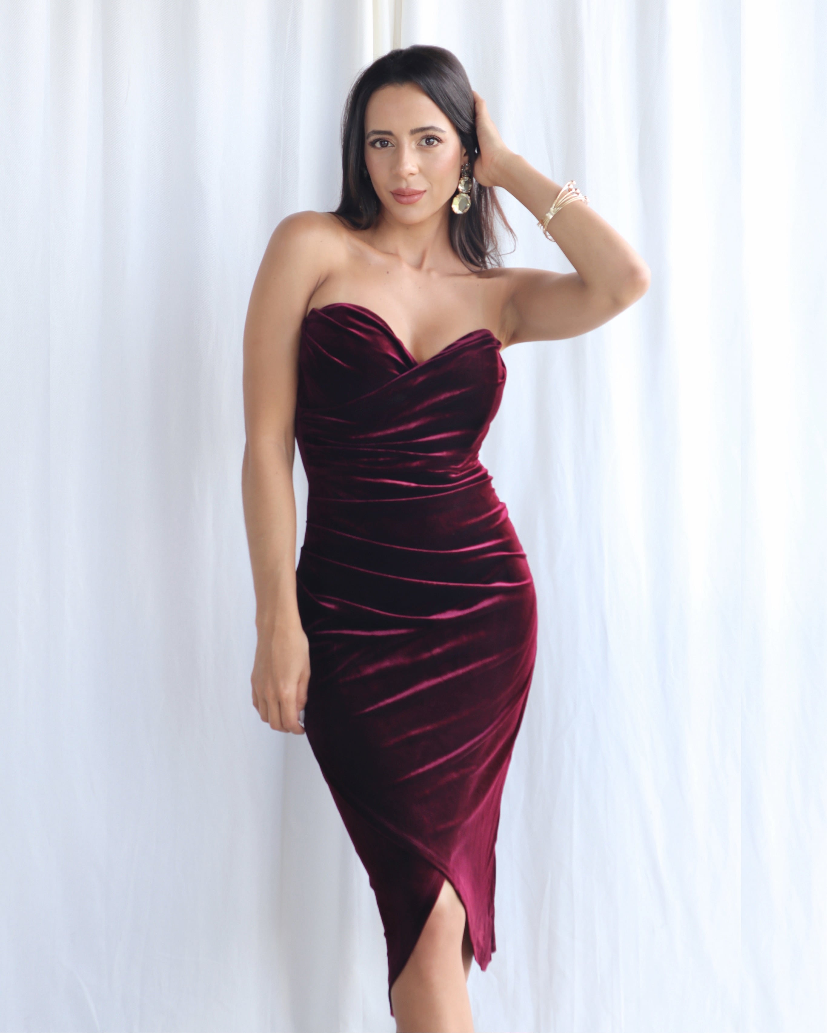 VELVET DRESS